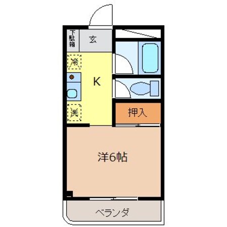 ハイムシュテルネンの物件間取画像